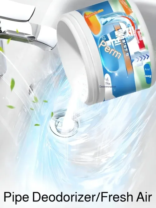 ewer Pipe Unclogger Power Cleaner Dissolve Odor Eliminator Pipe Unclogger Cleaner