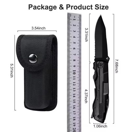 Multi-function Folding Pliers Knife, Portable Outdoor Pocket Multi Tool,  Utility Knife