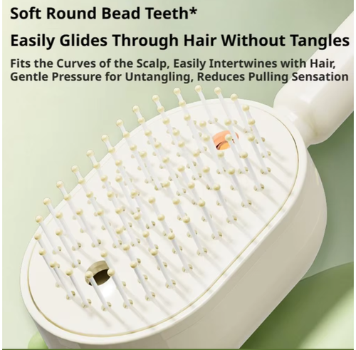 Multi Functional Spray Massage Hair Comb Detangling Brush With Sprayer And Red Light Therapy For Scalp Massage Daily Hair Care
