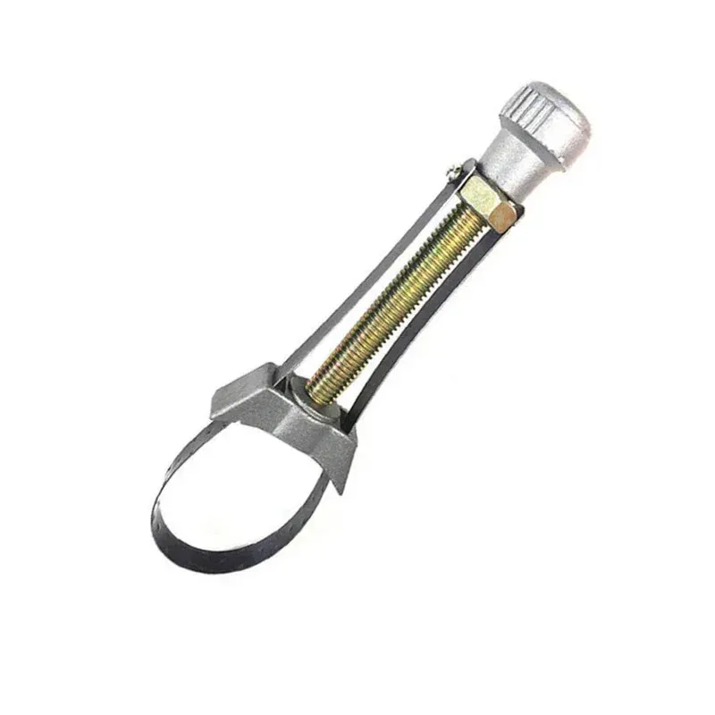 Car Oil Filter Removal Too Hand Tools Adjustable Automobile 60mm to120mm Diameter Steel Strap Wrench Spark Plug Repair Tool