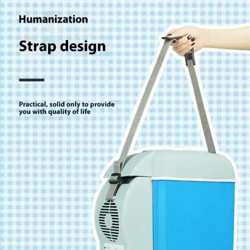 7.5L car small refrigerator dual-purpose box for both cooling and heating