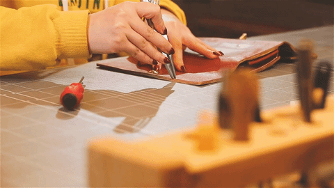 📱Lederen hoesje voor mobiele telefoon