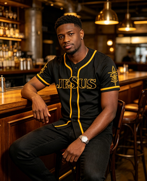 Baseball-style T-shirt
