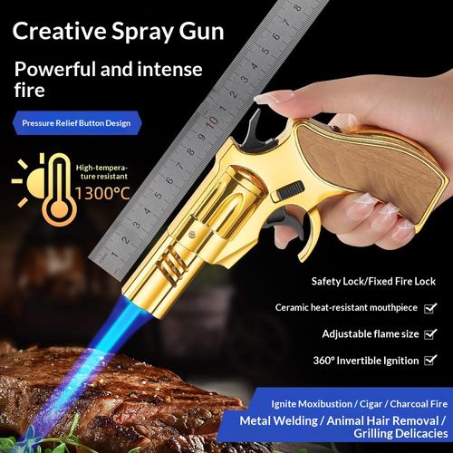 High-Temperature Torch Lighter — Uniquely Designed, Windproof Lighter