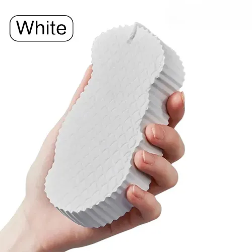 3pcs Soft Sponge Body Scrubber Bath Exfoliating Scrub Sponge Shower Brush Body Skin Remover Exfoliante