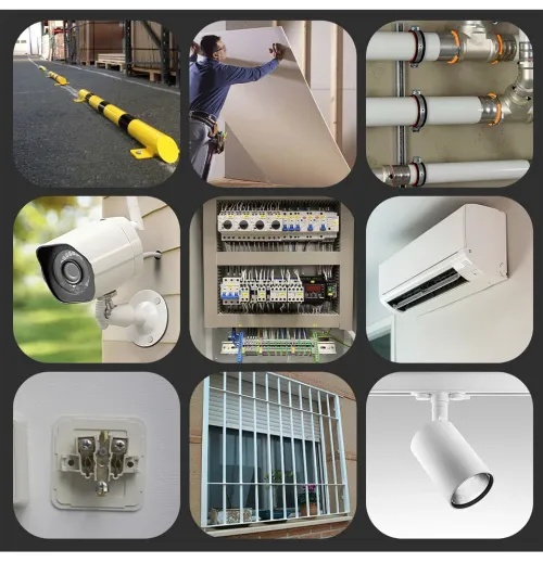 Versatile Manual Steel Nail Gun for Concrete Walls Ceiling Installation and Woodworking Fast Precise Riveting and Wall Fastening