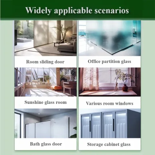 Matte Glass Paint Opaque Glass Paint Bathroom Glass Window Sandblasting Special Water-based Coating Transparent Becomes Frosted