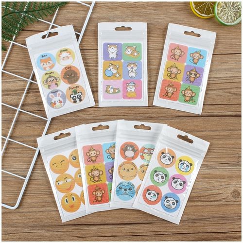 360 pieces of plant-based children's outdoor mosquito repellent stickers