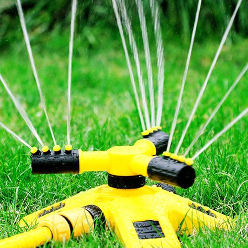 Automatic 360 ° 3-arm rotating sprinkler irrigation system