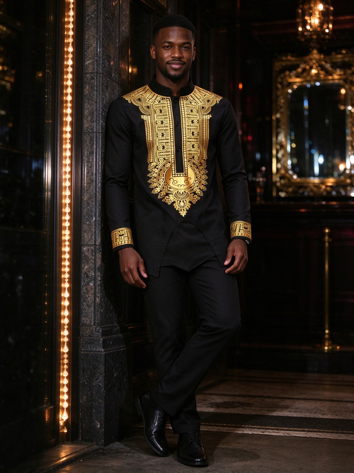 Hot-selling premium men's two-piece set