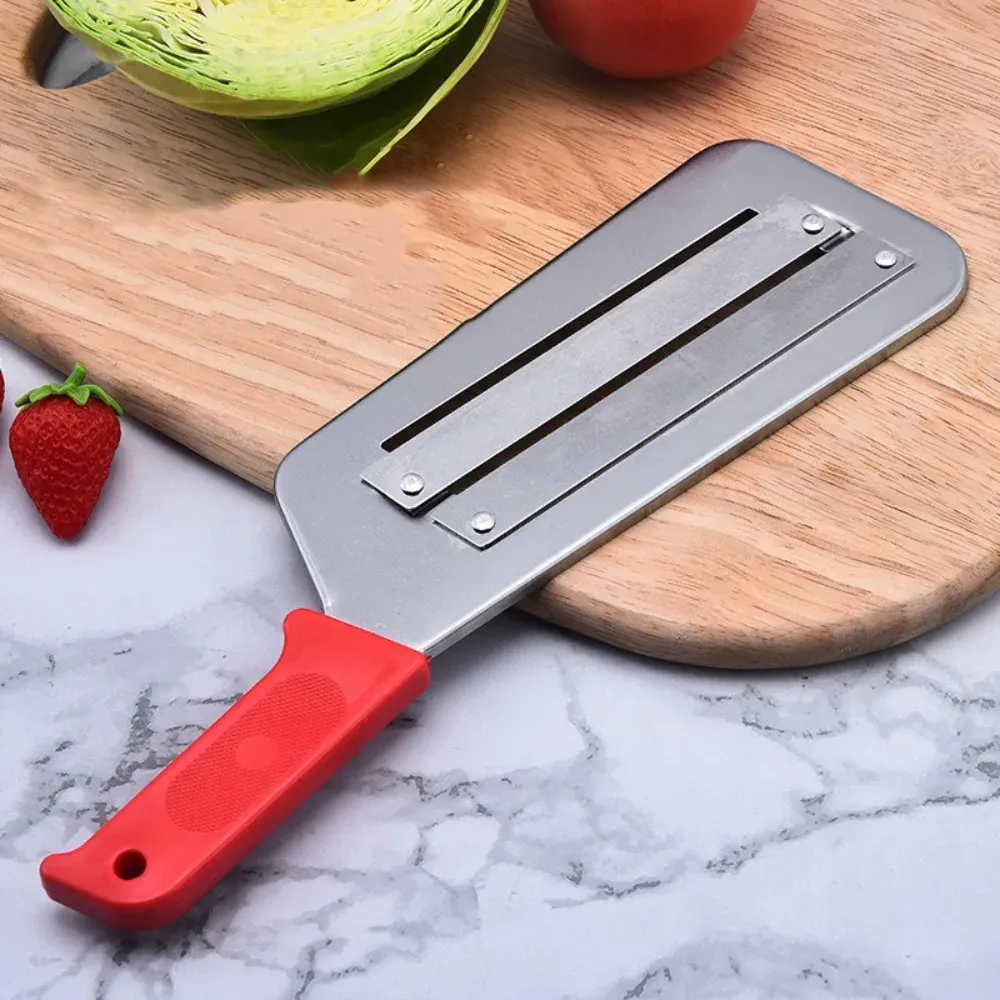 2PCS Cabbage Kitchen Knife Stainless Steel Dual Blades Peeling Tool Kitchen Vegetable Fruit Cutter Slicer Chopper Household Gadgets