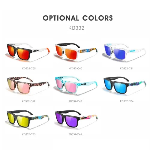 2026 Polarized Sunglasses for Men Women Fashion Unisex Brand Trendy Outdoor Eyewear For Couple Mirror red lens