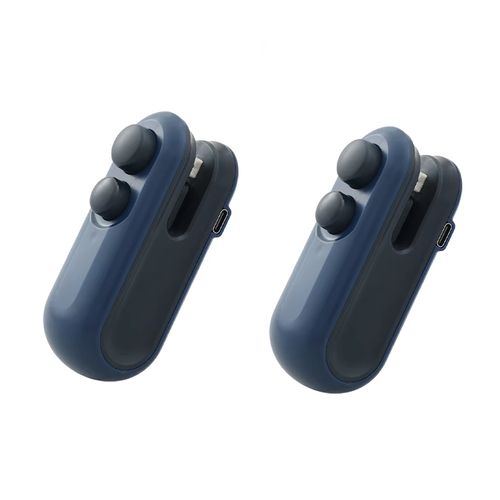 2PCS USB Rechargeable Portable Food Plastic Bag Sealer