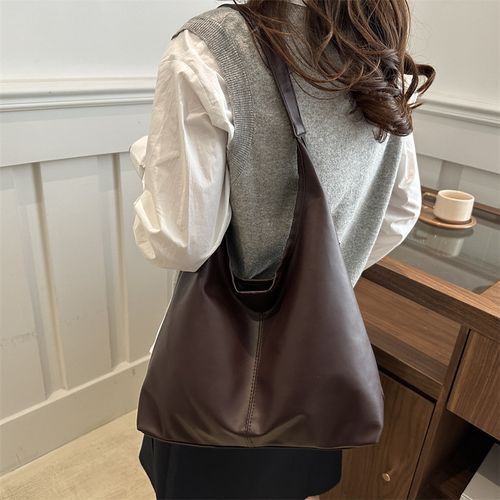 Large capacity bag for women 2025 new single shoulder bucket bag