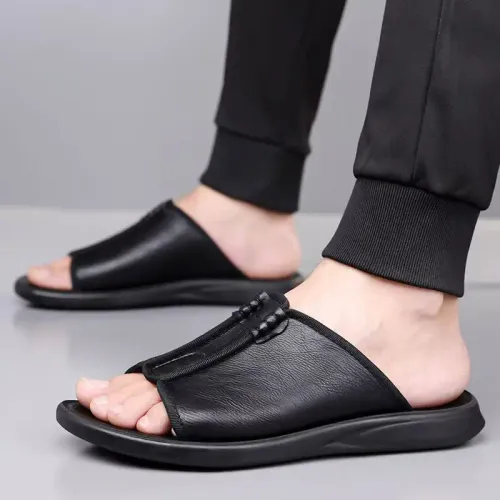 Thick soled high-end slippers trendy brand