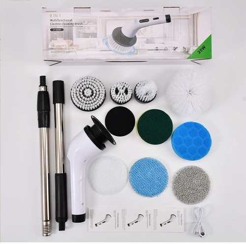 Electric Cleaning Brush Set for Home Use