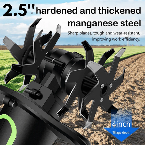 2-in-1 Cordless Cultivator (Includes Extension Pole)