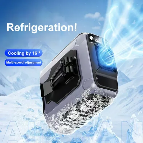 Beat the Heat in Nigeria! Hands-Free Cooling Waist Fan with Flashlight