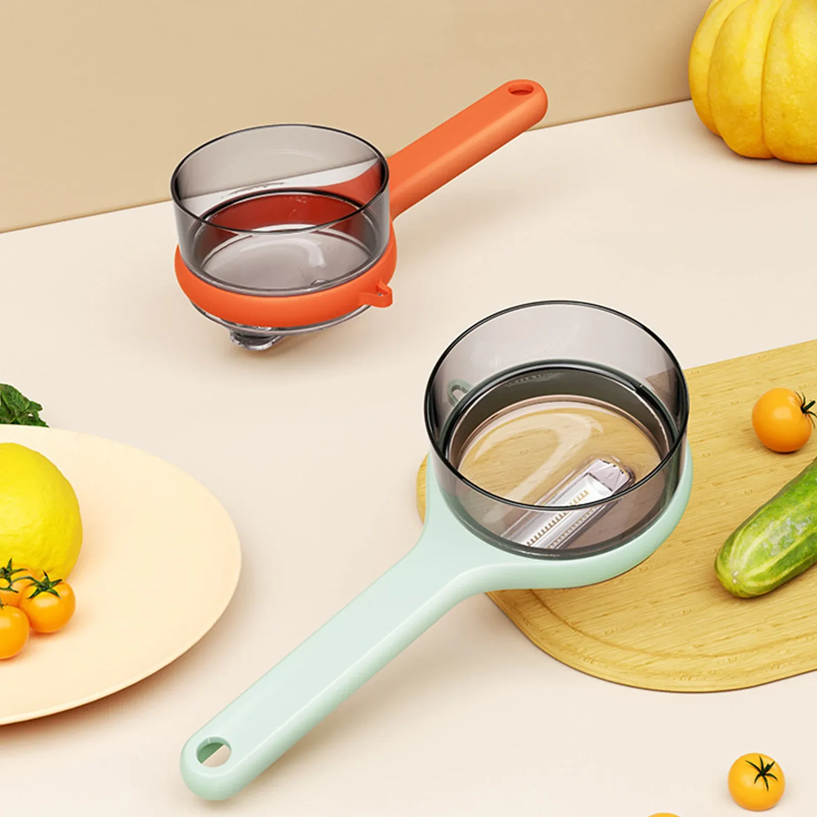 Vegetable Peeler with Container Potato Carrot Apple Shredders Kitchen Fruits Peeler Stainless Steel Slicer Peeling Knife Gadgets