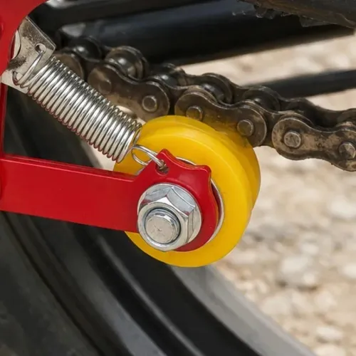 Motorcycle Adjuster Chain Tensioner on Roller Prevent Chain Drop Tool Adjuster Chain Tensioner Motorcycle Modified Accessories