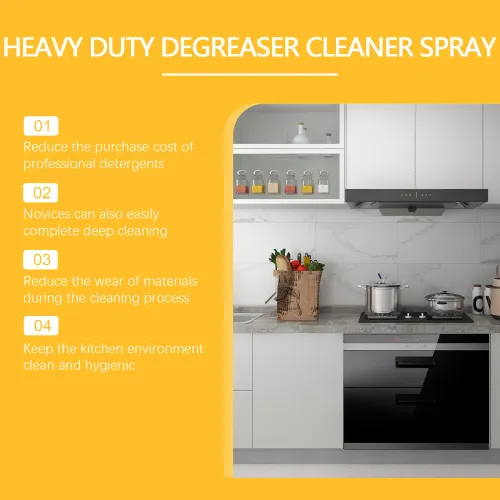 Degreasing and cleaning spray