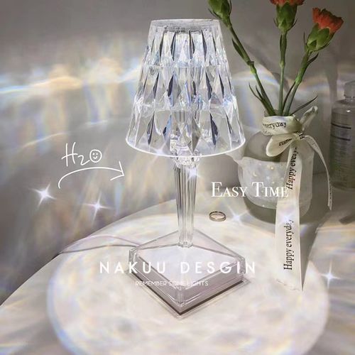 USB charging diamond decorative atmosphere light for dining room and bedroom