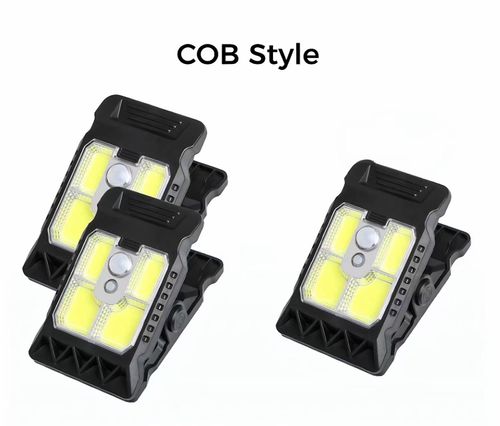 3pcs Outdoor Solar Clip Light with Motion Sensor
