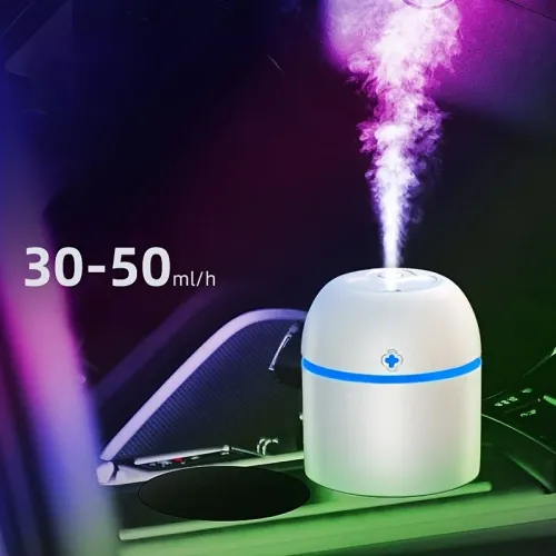 Aromatherapy Machine With USB Humidifier Suitable For Bedroom Office Car Humidifier Car Atmosphere Aromatherapy Machine 260ML