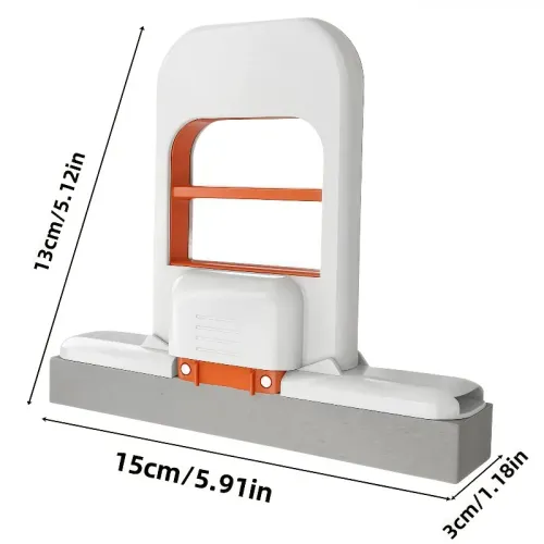 4pcs 1 Mop 3 Sponges No-Wash Desktop Cleaner Quick Cleaning Foldable Space Saving Handheld System Home Office Bathroom Kitchen