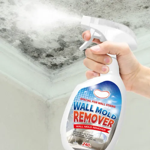 240ML Mould Removal Spray,Powerful Mildew Cleaner for Bathroom Kitchen Corners,Multifunctional Anti-mold Agent for White Walls