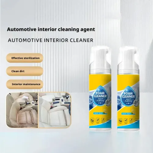 150ml Multipurpose Foam Cleaner For Car Interior Foam Cleaner  Leather Seats White Shoes Stain Remover For Car