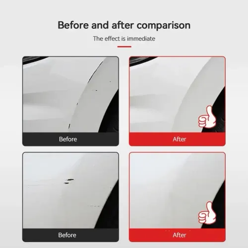 2Pcs Car Paint Scratch Repair Scratch Removal Repair Automotive Touchup Scratch Removal Repair Fill Paint Pen Auto