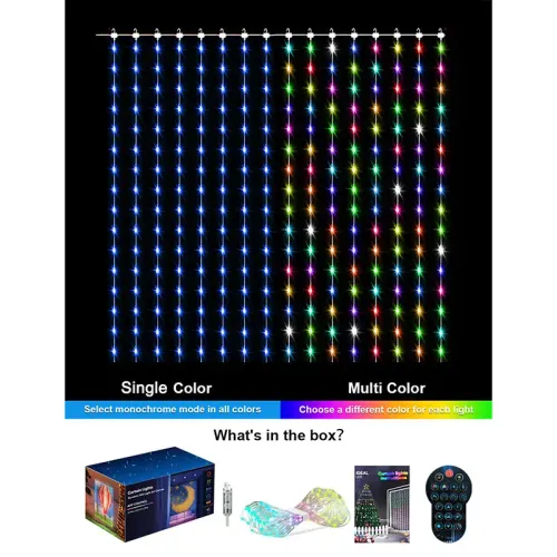 DIY LED Curtain Lights
