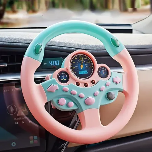 Simulated driving steering wheel