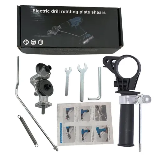 Multifunctional Hand Electric Drill to Plate Cutter Electric Drill Iron Sheet Cutter to Metal Plate Cutter Tool Accessories