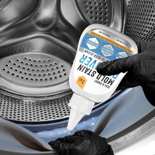 💥Mold Cleaning Gel with Scrubber - Powerful mold cleaner for washing machine seals