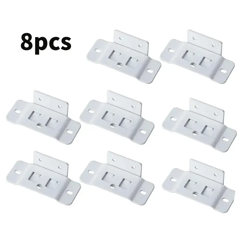 20 Pack Quick Fitting Furniture Joint Bracket, Duty Corner Brace Joint Right Angle Bracket, Stainless Steel Furniture Corner Connectors for Drawers, Cabinets, Tables, and Chairs