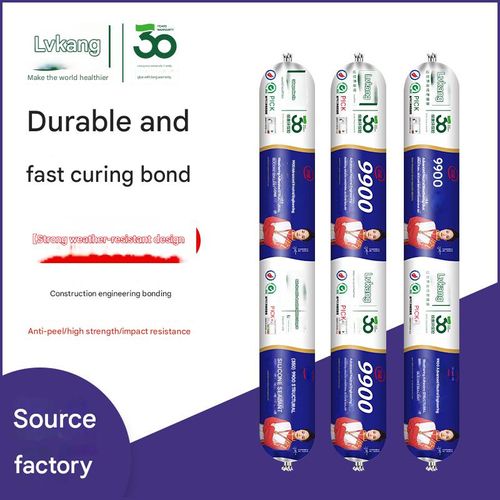 Adhesive for roofs, walls, structural adhesives, silicone adhesives, curtain walls, stone, door and window edge sealing adhesives, quick-drying weather-resistant sealants