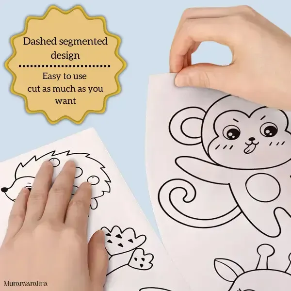 CreativeCanvas Roll™ – Endless 300 cm Doodle Fun for Imaginative Kids