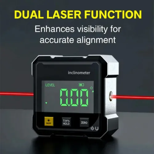 Digital Electronic Level Digital Angle Fnder 4*90 ° Magnetic Inclinometer Protractor