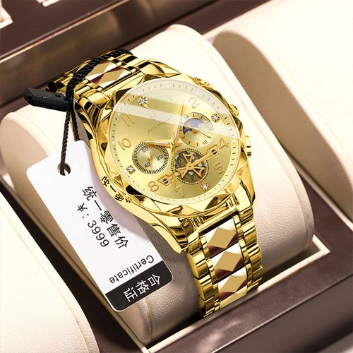 Swiss Luxury Men Watch Top Original Waterproof Luminous Chronograph Man Wristwatch