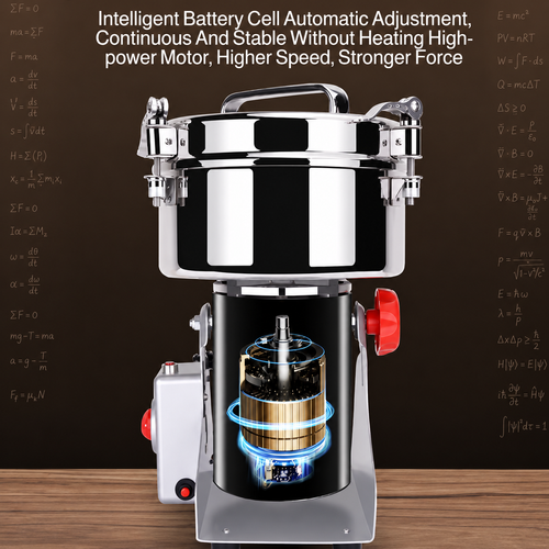 Multifunctional Grinder for Grains, Spices, and Dried Goods (Home or Commercial Use)