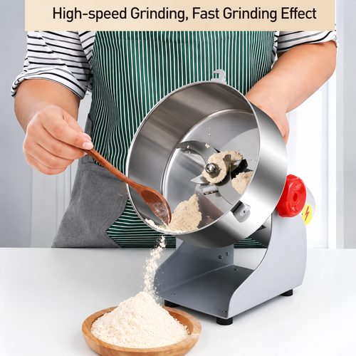 Multifunctional Grinder for Grains, Spices, and Dried Goods (Home or Commercial Use)