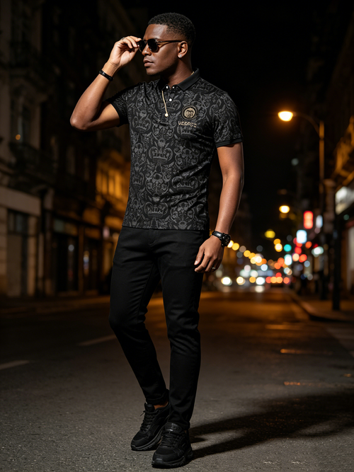 Advanced men's short sleeved shirt
