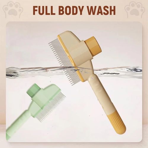 Self-Cleaning Pet Grooming Brush 2piece buy 1 get 1 free