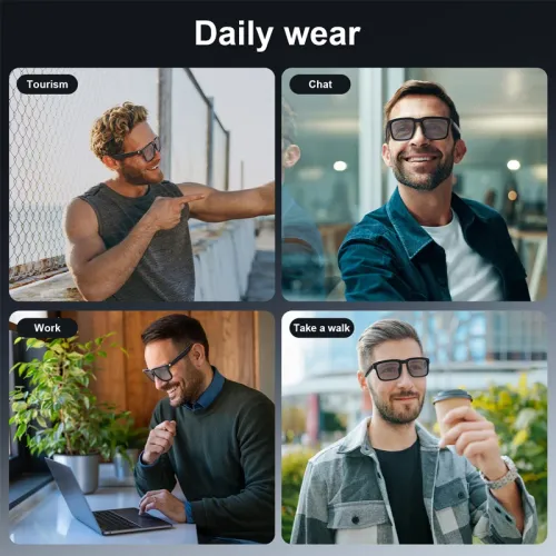 Smart Bluetooth Glasses Music Earphones Listening To Music Calling Sunglasses Fashion Sunglasses Smart Bluetooth Glasses