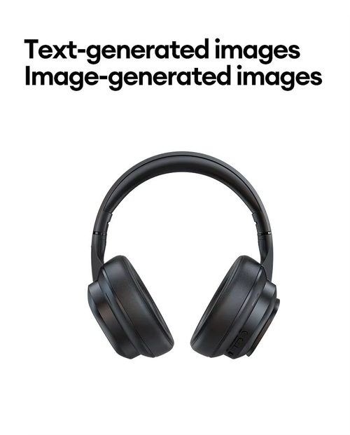 AI Wireless Bluetooth Hi-Fi Headphones with LCD Touchscreen and Deep Bass
