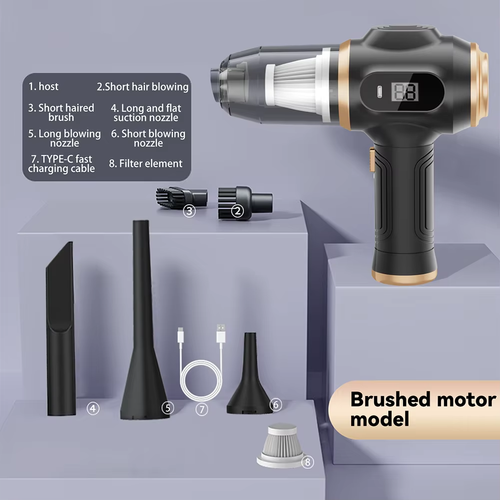 1 Set 36V 3.5A Multifunctional High-Power Car Vacuum Cleaner with Strong Suction