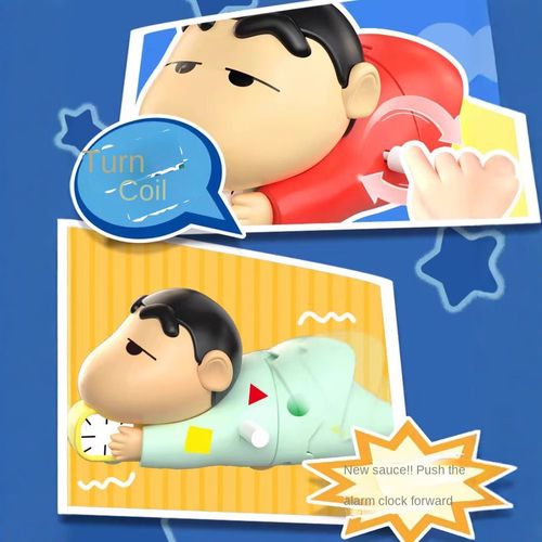 2-Piece Crayon Shin-chan Anime Action Figure Set