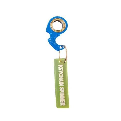 Karambit Spinner Finger Swivel Claw Knife Keychain High Quality Metal Grain Texture Fidget Spinner Metal Keych